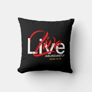 Levande Abundant Life Scatter 10:10 Kudde