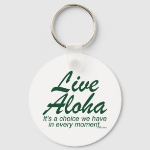 Levande Aloha designobjekt av Paul Klink Nyckelring