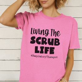 Levande andningsterapist vid Skrubbning T Shirt