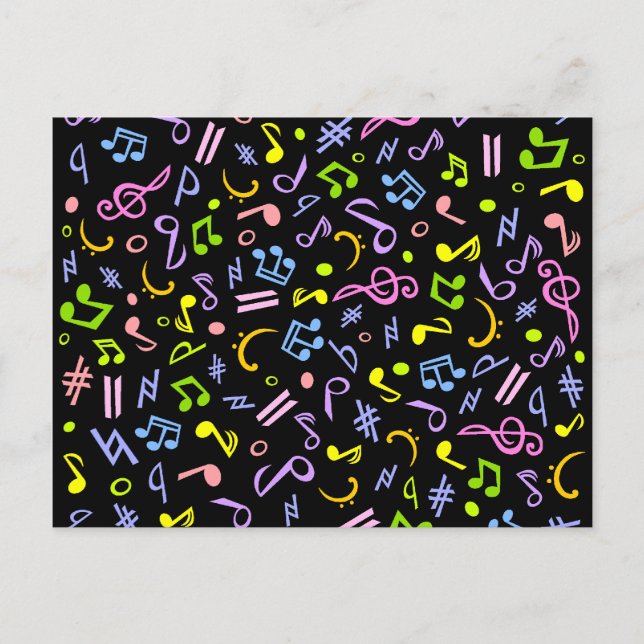 levande anteckningar vykort (Framsida)