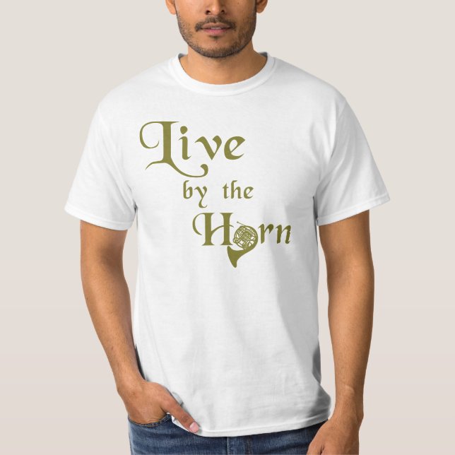 Levande av Horn T-shirt (Framsida)