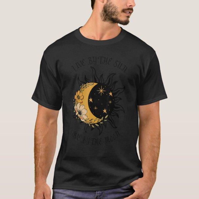 Levande av Kärlek vid Sol vid Spirituality Vint vi T Shirt (Framsida)