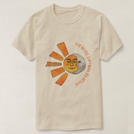 Levande av Sol Kärlek vid Måne T Shirt