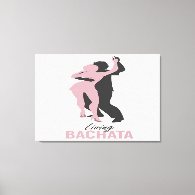 Levande Bachata Canvastryck (Framsida)