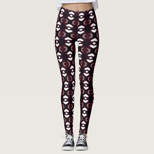 Levande ben: Unikt mönstrade leggings galore! (Framsida)