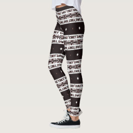 Levande ben: Unikt mönstrade leggings i mängder!