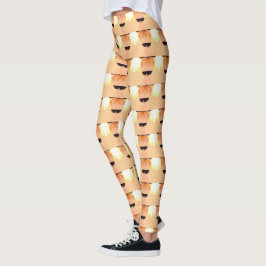 Levande ben: Unikt mönstrade leggings i mängder!