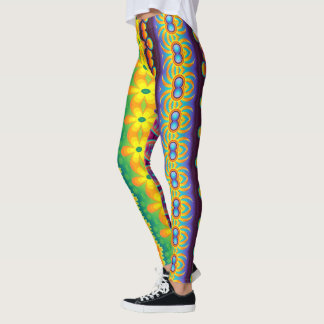Levande ben: Unikt mönstrade leggings i mängder!
