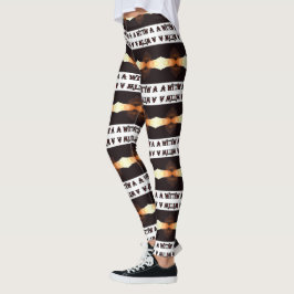 Levande ben: Unikt mönstrade leggings i mängder!