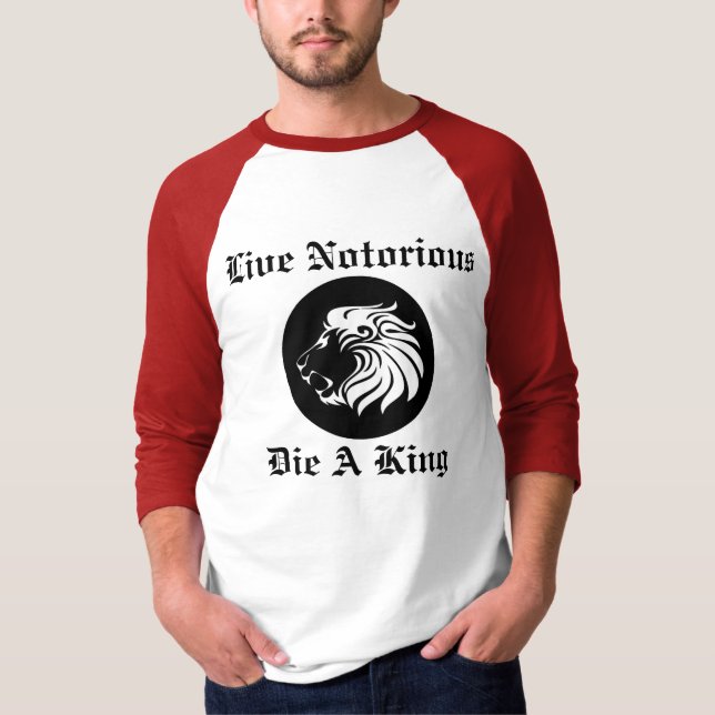 Levande beryktat t-shirt (Framsida)