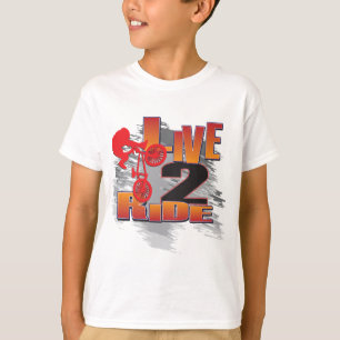 Levande BMX biker för ritt 2 T Shirt
