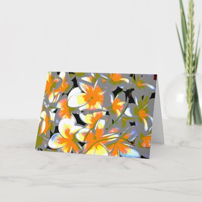 levande bouquet kort (Framsida)