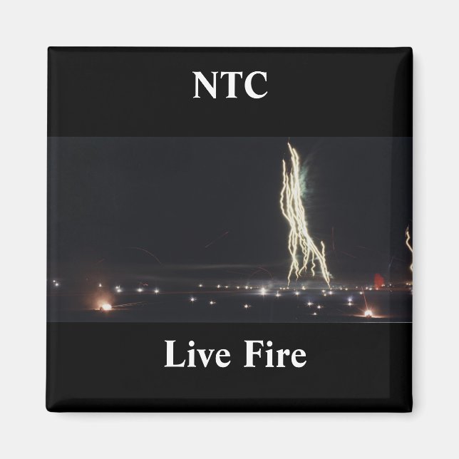 Levande brand magnet (Framsidan)