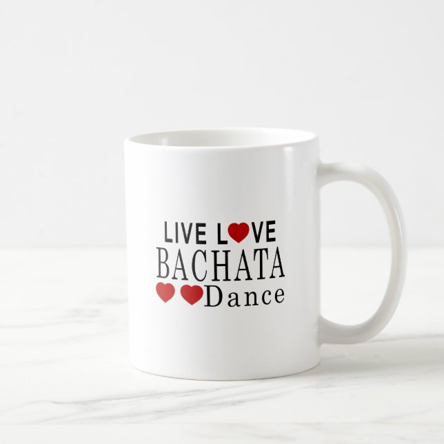 LEVANDE DANS FÖR KÄRLEK BACHATA KAFFEMUGG (Höger)