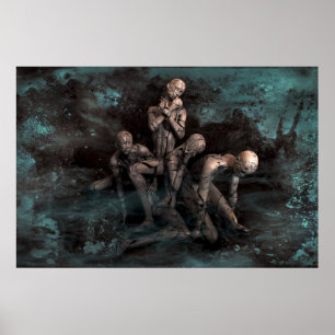 levande döda poster