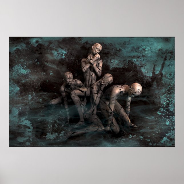 levande döda poster (Framsidan)