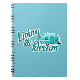 Levande Dream Camping Anteckningsbok