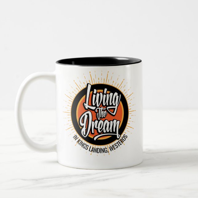 Levande Dream Coffee Mugg (Vänster)