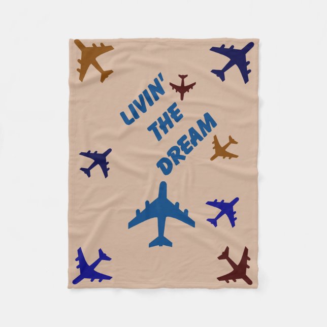 Levande Dream Fleece Blanket (Framsidan)