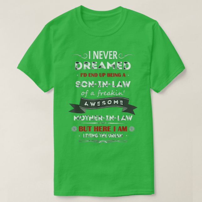 Levande Dream-Svärmorna T Shirt (Design framsida)