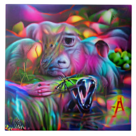 Levande Dreamscape: Agrizofobi Kakelplatta