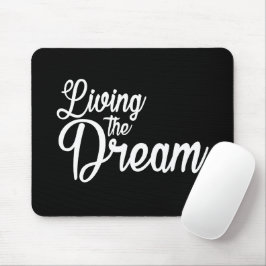 Levande drömmarinspirerande motivation musmatta