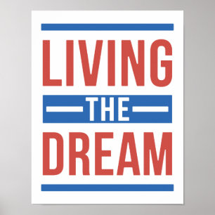 Levande drömmen poster