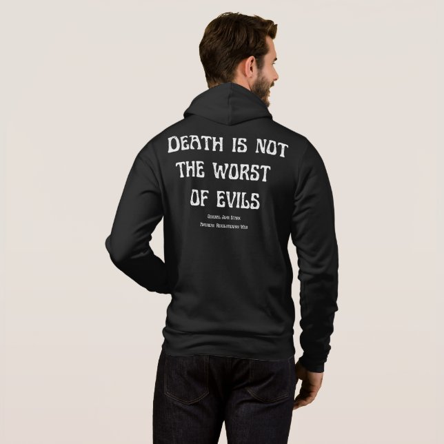 Levande eller död: Döden är inte det värsta av all T Shirt (Hel baksida)