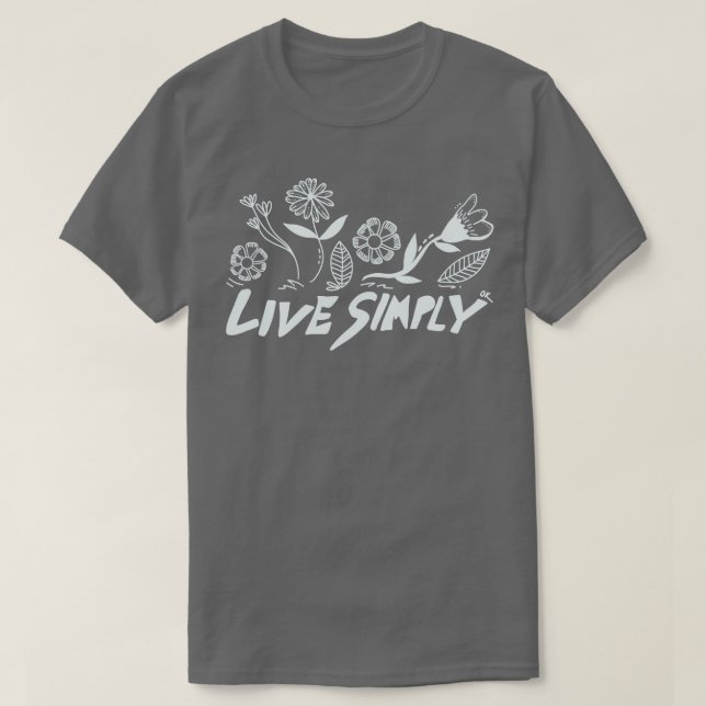 Levande endast 1 t shirt (Design framsida)