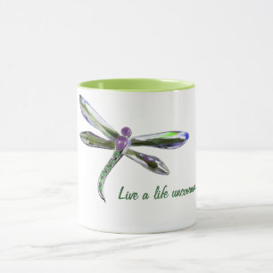 Levande ett mindre vanligt liv - Dragonfly Mugg