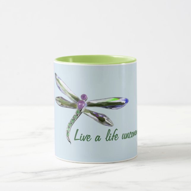 Levande ett mindre vanligt liv - Dragonfly Mugg (Center)