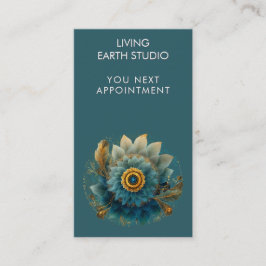 Levande Fält | Mandala Tidsbeställning Kort