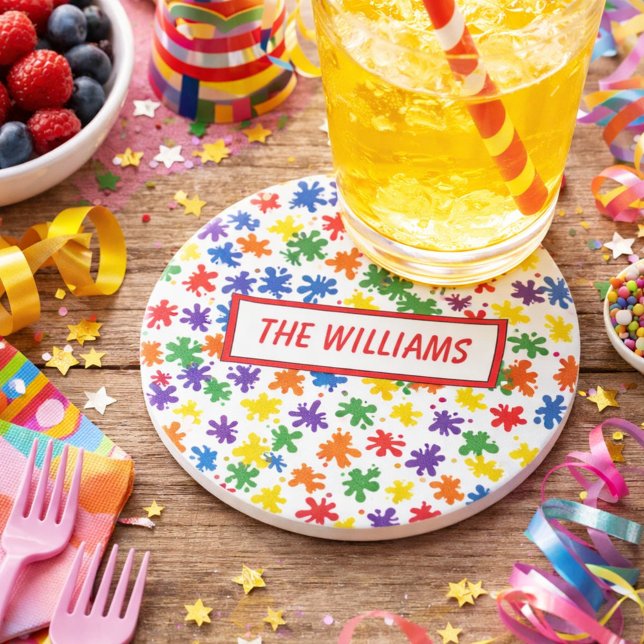 Levande färgsprut underlägg sandsten (Skapare uppladdad)