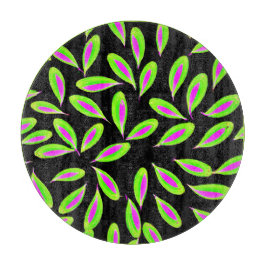 Levande färgstarka Löv Mönster