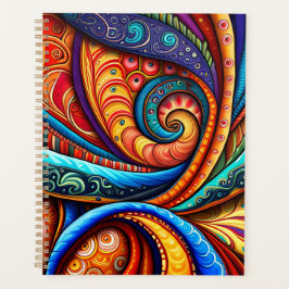 Levande färgstarka skärmar