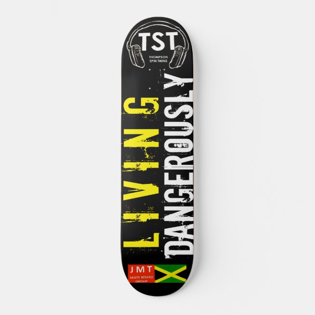 LEVANDE FARLIGT SKATEBOARD JMT USA Skateboard (Framsida)