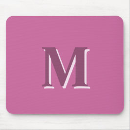 levande fast rosa monogram musmatta