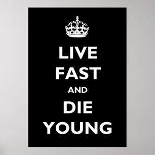 Levande fasta och dö barn poster