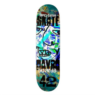 levande fasta skateboarden mini skateboard bräda 18,5 cm