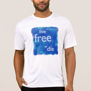 Levande fritt eller matris t shirt