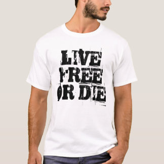 Levande fritt eller matris tee shirt