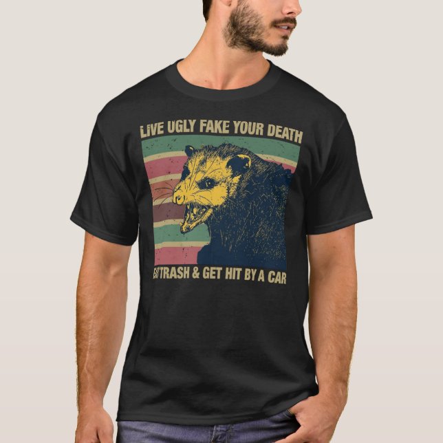 Levande fuktig fake Din död Classic T-Shirt (Framsida)