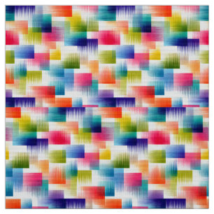 Levande geometriska färgblock med mjuk gradient tyg