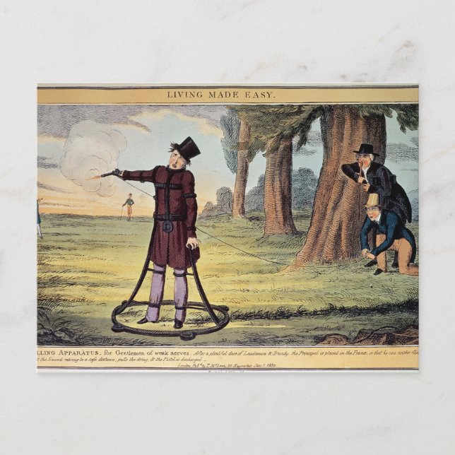 Levande gjort enkelt; duggapparater vykort (Framsida)