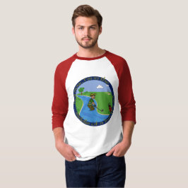 Levande golf äventyr T-shirt