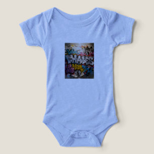 levande graffiti T-shirt
