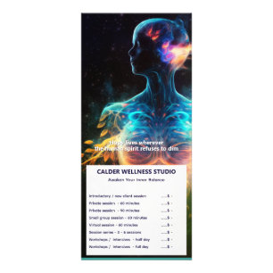 Levande Hopp   Andlig Energi Reklamkort