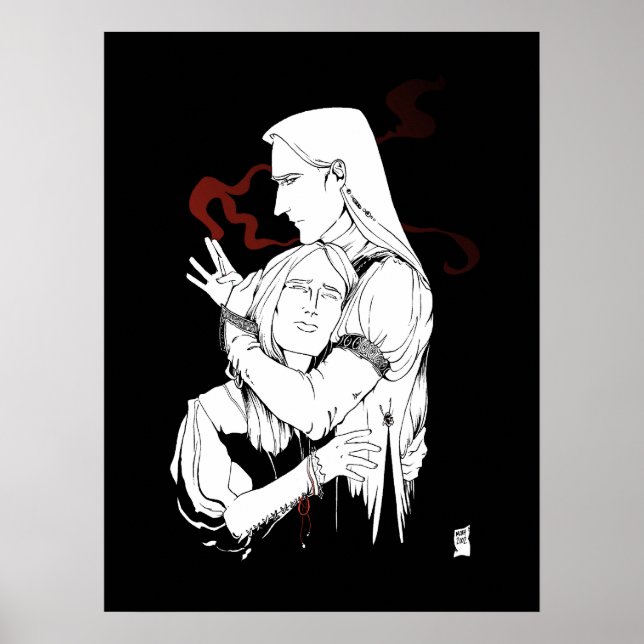 Levande i din Arm Poster (Framsidan)