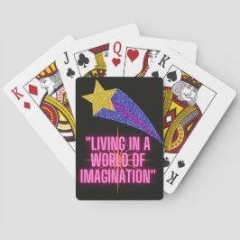 LEVANDE I EN VÄRLD AV BILDNING CASINOKORT