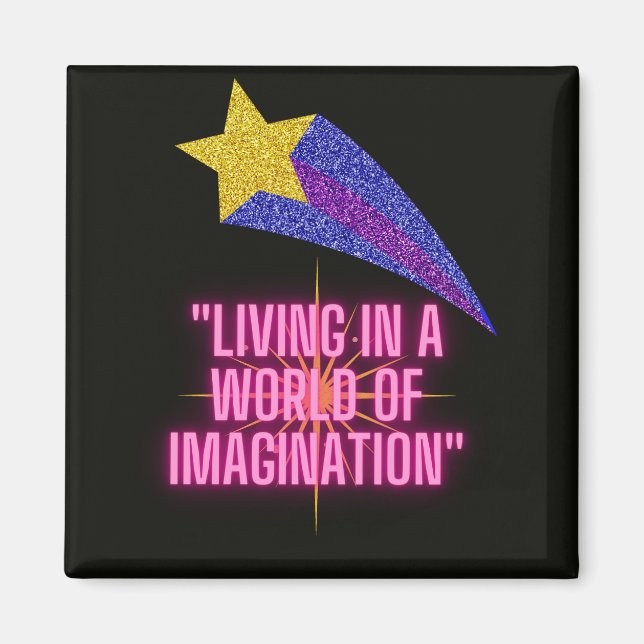 LEVANDE I EN VÄRLD AV BILDNING MAGNET (Framsidan)